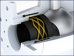 By reducing spring operating height, wave springs also produce a decrease in the spring cavity.