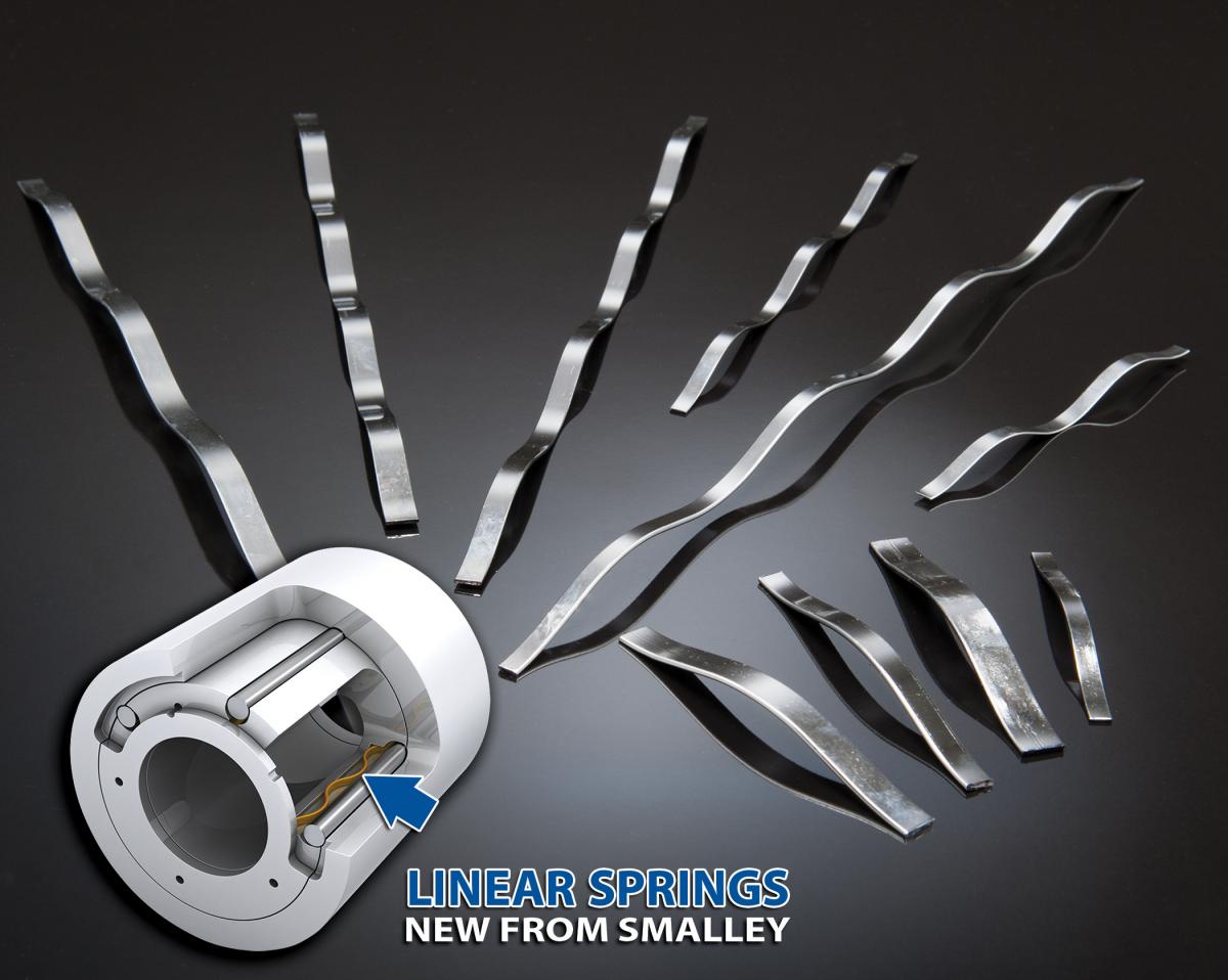 Smalley Steel Ring Company Launches New Linear Spring Series Smalley
