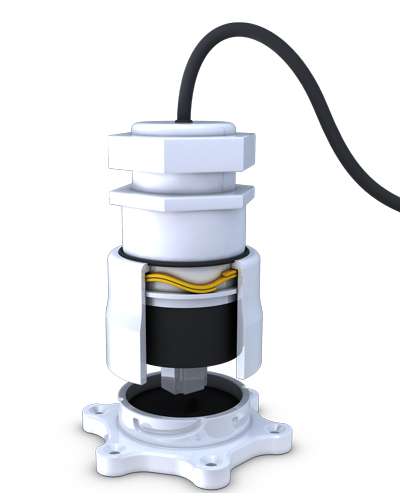 Low Voltage Connector with a Nested Wave Spring