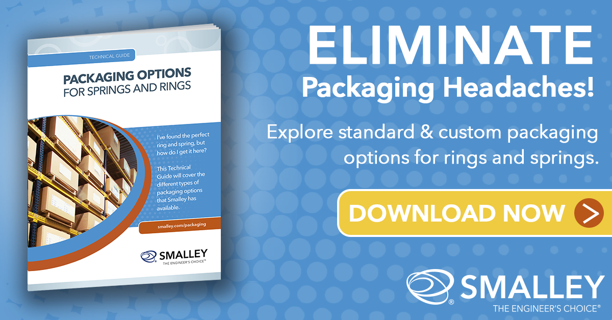 How We Package our Wave Springs and Retaining Rings | Smalley