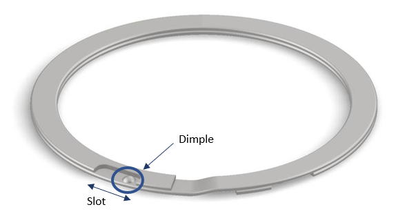 dimple ring labeled
