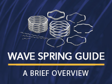 Wave spring guide