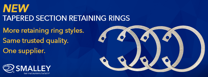 Tapered Section Retaining Rings (Circlips)